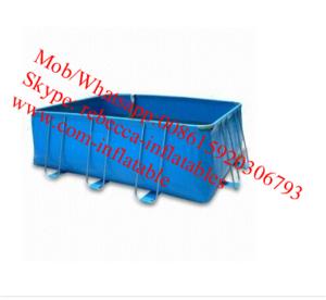 Buy cheap intex frame pool metal frame swimming pool metal frame pool product