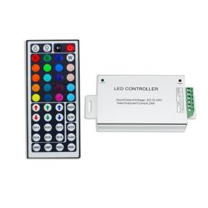Buy cheap Aluminum Case 44 Key RGB LED Controller 12A 24A For RGB Strip Light product