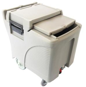 125L Restaurant Insulated Ice Caddy Plastic With Wheels