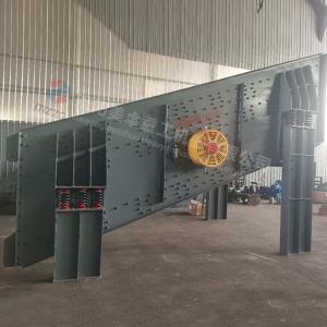 Buy cheap Circular Vibrating Screen , Dewatering Vibrating Screen Cylinder Type Eccentric Shaft product