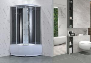 China Black 6mm 900x900x1900mm Bath Shower Enclosure on sale