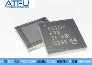 Buy cheap CC1110F32RHHR Integrated Circuit Chip QFN36 Wireless RF Transceiver High Sensitivity product