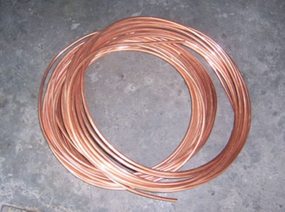 ASTM B359 Copper Plumbing Pipe , Type K / L Copper Pipe Coil Custom Length
