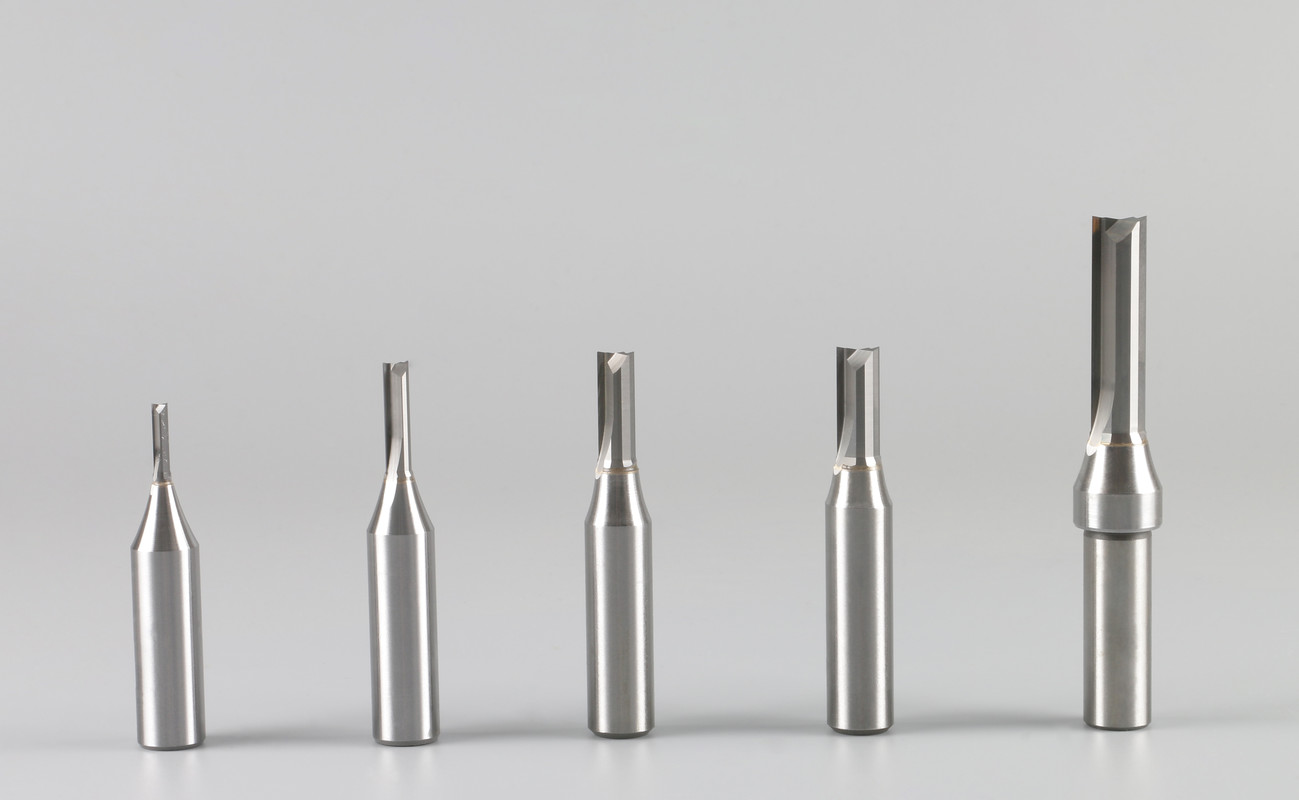 1/4 Shank Solid Carbide Router Bits TCT Slot Straight Engraving Bit Milling Cutter For Wood