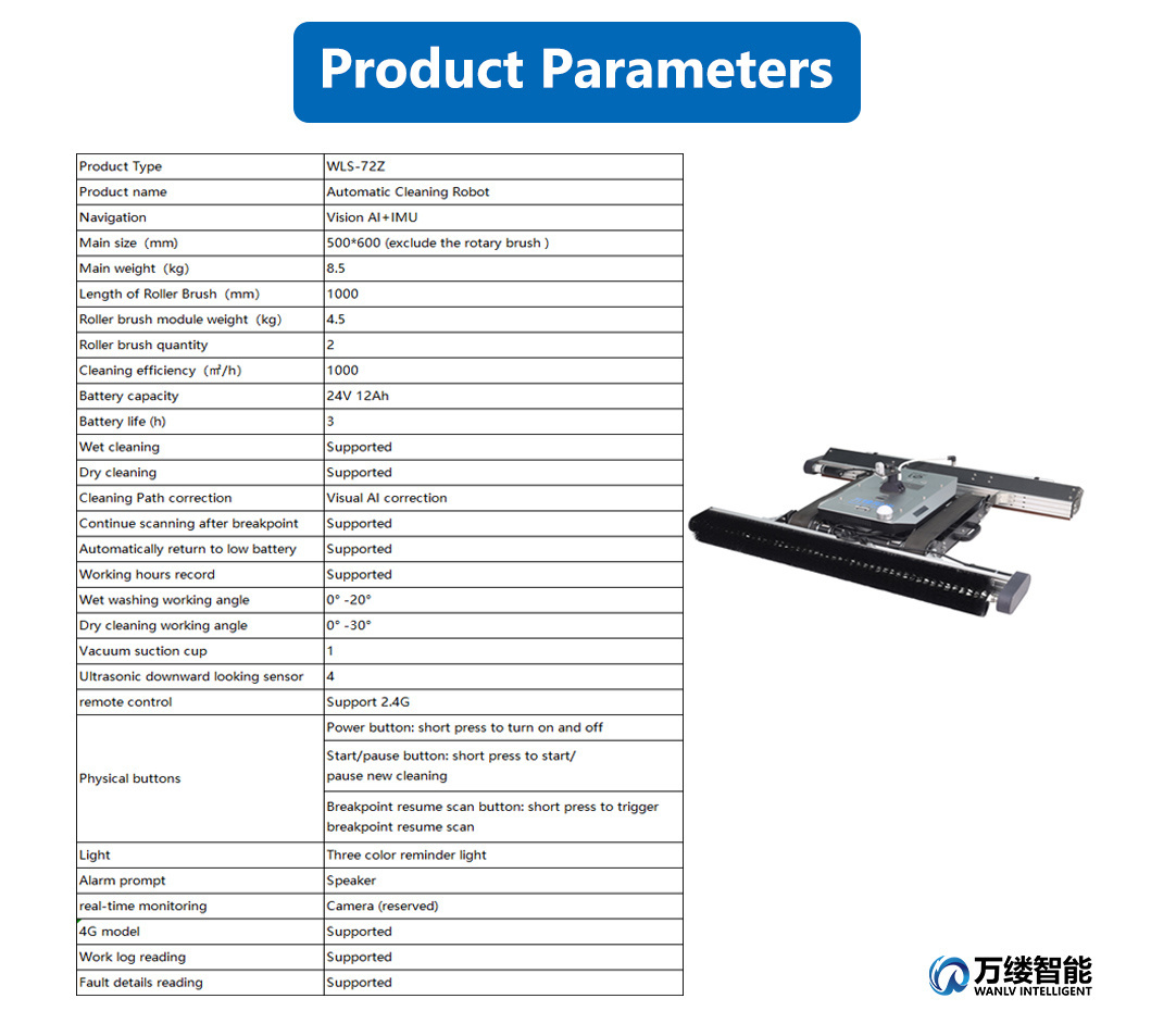 High-Quality Industrial Design Solar Panel Cleaning Robot with Advanced Solar Panel Cleaning System