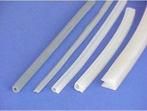Extruded Silicone Seal Strip Superior Electrical Performance , FDA Certificate