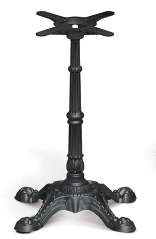 Bistro Table base Black Ornamental Iron Parts Table base Solid Cast Iron Table leg