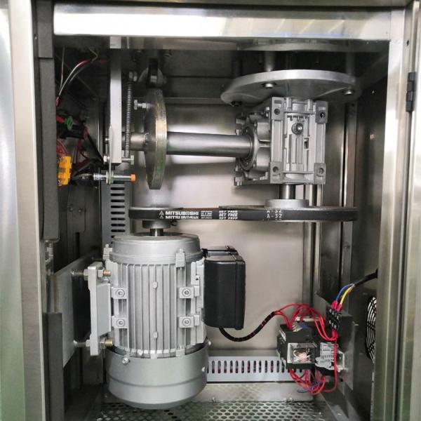 Aluminum Lids Capping Machine for 50 KG Capacity and 50-126mm Bottle Diameter Bottles