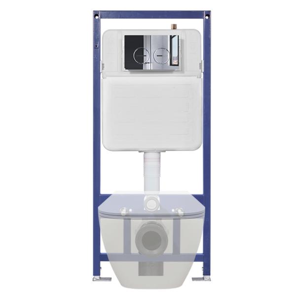 Quality Standard Concealed Wall Hung Cistern with Ceramic Flush Valve for sale
