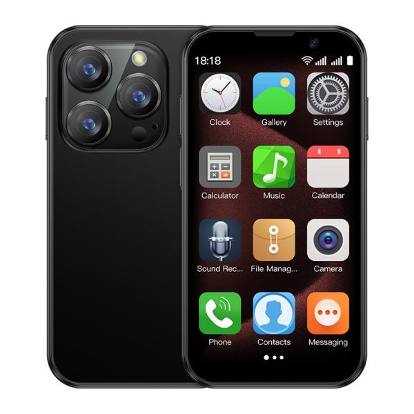 Quality XS18 Pro Mini 3G Smart Phone Android 8.1 3.0 Inch 2+16GB Dual SIM GPS WiFi Bluetooth HiFi Speaker for sale