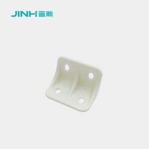 China Easy Assembly 13mm Plastic Corner Angle Brackets For Flat Pack Furniture on sale