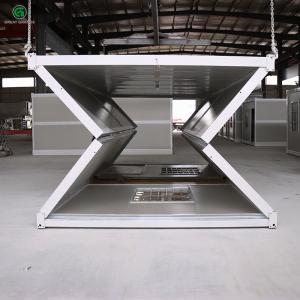 OEM Stacked Prefab Folding Container House Windproof Warm