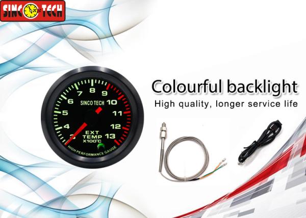 Quality Rally Car Exhaust Gas Temperature Gauges Ext Temp Sensor Small Meter for sale