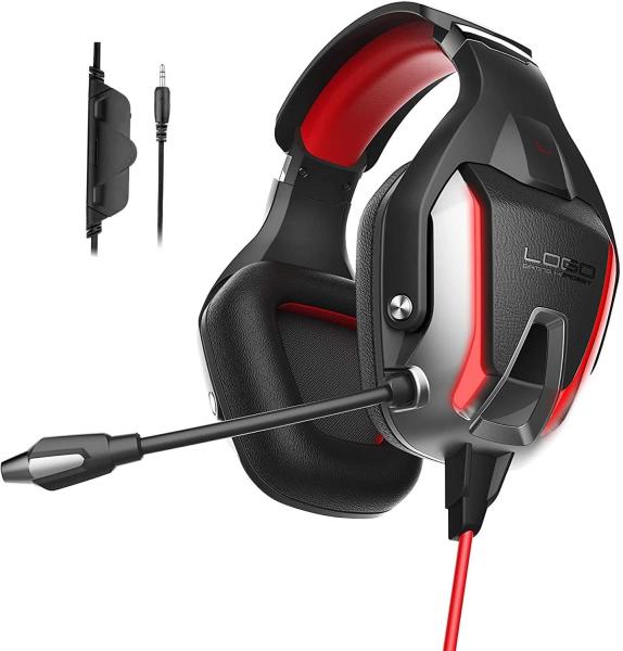Quality Ps4 Xbox 50mm Onikuma K12 Gaming Headset With LED Light for sale