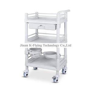 Buy cheap ABS Material Nursing Medical Trolley Cart Three Layer Tool Cart product