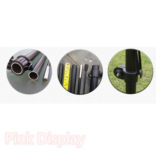 Outdoor Smooth Rod Vertical Feather Flag Pole Base