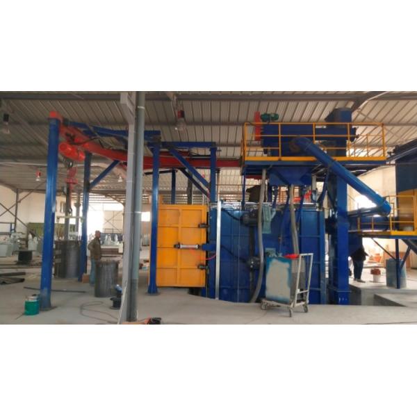V Process Vacuum Molding Line No Deformation During Pouring Environmental Protection