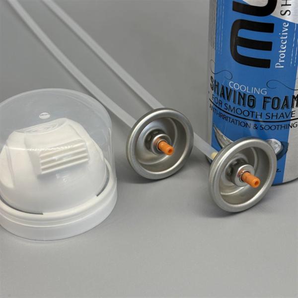 Eco-Friendly Shaving Foam Valve for Conscious Consumers with Sustainable Design