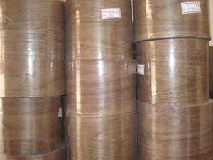 0.5mm Walnut Veneer roll with paper backed for furniture Usage