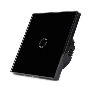 1/2/3 Gang Wireless Remote Control Light Switch,EU Standard wall touch switch 220v, glass touch switch