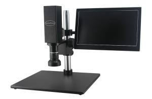 Buy cheap 1920x1080 Stepless Zoom Digital Video Microscope With Linux 3.10 Os product