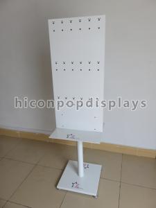 Jewelry Revolving Display Stand With Hooks , Peg Hook Display Rack
