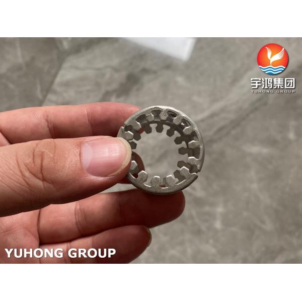 Finn Tube Clamp Pipe Hoop Finned Tube Support Collar Aluminum