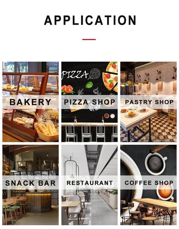 Multi-Functional Liquid Propane Gas LPG Baking Bakery Equipment Oven with High Burn Efficiency