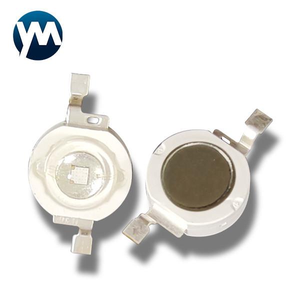 Quality UV LED Chip 3W Imitation Lumen Lamp Beads Silicone Lens UV LED Lamp for sale