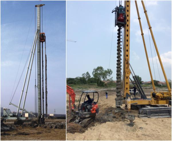 Quality Geotechnical Foundation Drill Rig Energy Saving Environmental Protection for sale