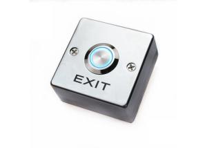 China Square Illuminated Push Button Switch , Normally Open Automatic Door Button on sale