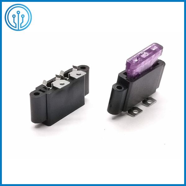 Quality JEF 703D 0.4mm 30A PCB Mount Fuse Holder ATO 287 Car Blade Fuse Holder for sale