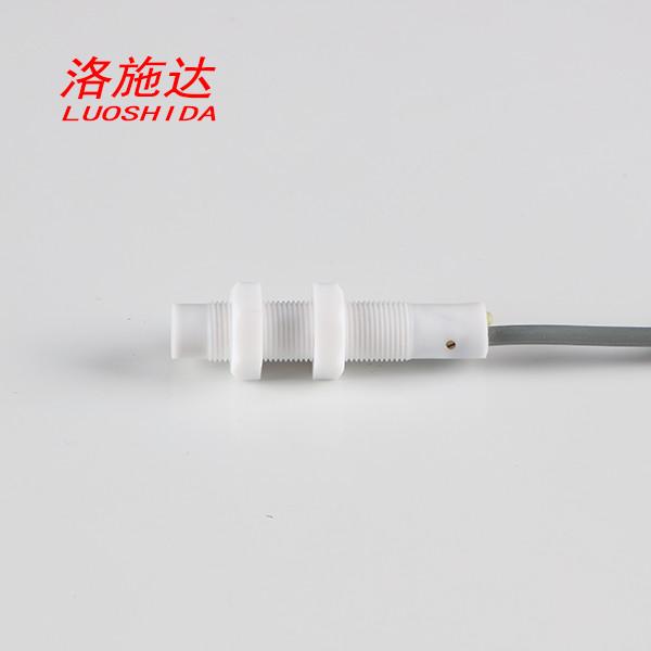 Quality DC M12 PTFE Corrosion Resistant Capacitive Proximity Switch 6mm Distance Adjustable PNP Output for sale