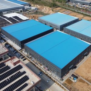 Buy cheap Q235 Q345 Steel Structure Warehouse with 50-Year Lifespan product