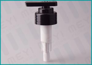 Smooth Black Lotion Pump Dispenser , Plastic Soap Dispenser Pump Replacement 