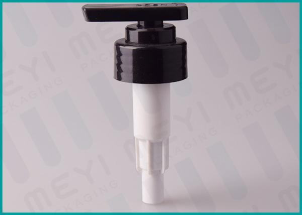 Quality Smooth Black Lotion Pump Dispenser , Plastic Soap Dispenser Pump Replacement  for sale