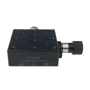 China Fine Tune Manual Linear Stage One Dimensional Mobile X Axis Linear Sliding Table on sale