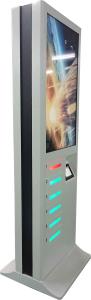 Buy cheap High End Cell Phone Charging Stations Remote Access Ads Function For Train Station product