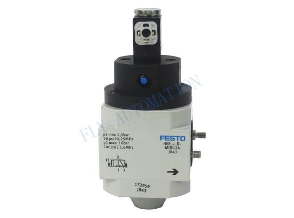 Quality FESTO 172959 HEE-D-MIDI-24 On Off Valve 172956 HEE-D-MINI-24 for sale