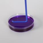 Lab Use Plastic Inoculation Loop Disposable Sterile L Shaped Bacterial Spreader