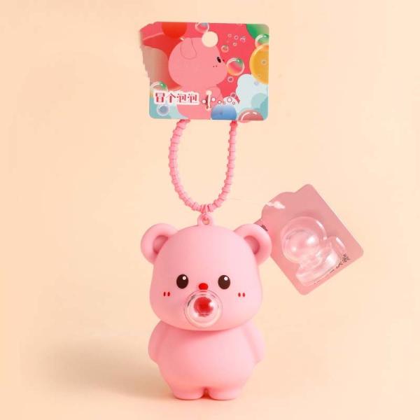 Soft Silicone Cartoon Keychain Perfect Accessory for Women's Wristlets