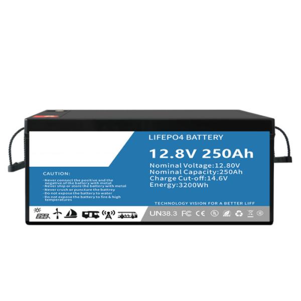 Rechargeable LiFePO4 Battery Cell Portable Rainproof For Solar Energy System