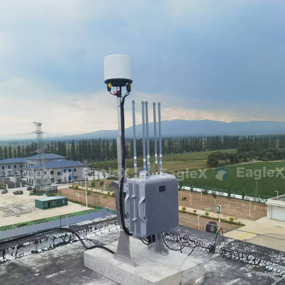 3/5/10KM Drone Jammer Fixed Outdoor Fpv Jamming Detection All In One with drone command control syestem