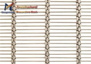 China SS304 Wire Mesh Railing Infill Panels 2mm Laminated Glass Metal Mesh on sale