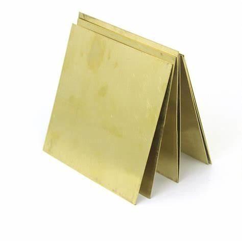 Quality ASTM Customized Brass Sheet Plate C2600 C2800 C22000 Cuzn37 H62 for sale