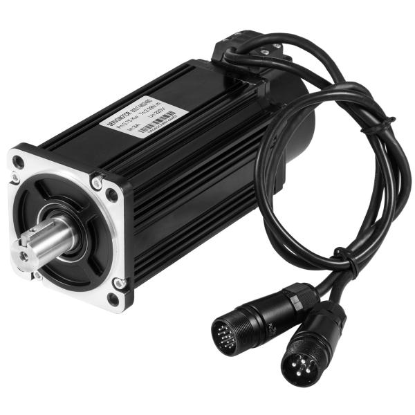 Quality 130mm 1.5KW AC Single Phase Servo Motor For CNC Machine for sale