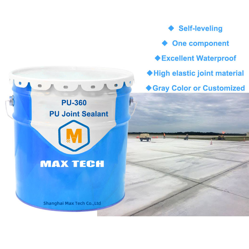 one component polyurethane self-leveling sealant for contraction/expansion joints and cracks in concrete floors and deck