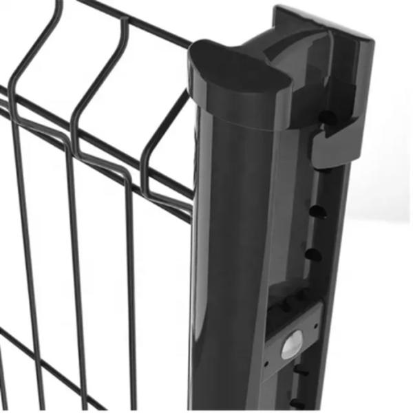 Quality Peach Post Type V Fold Curved Wire Fence Panel Euro Garden Fence for sale