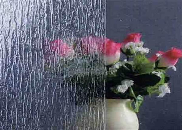Quality Decorating Clear Patterned Glass , 3mm Thickness Patterned Figured Glass for sale
