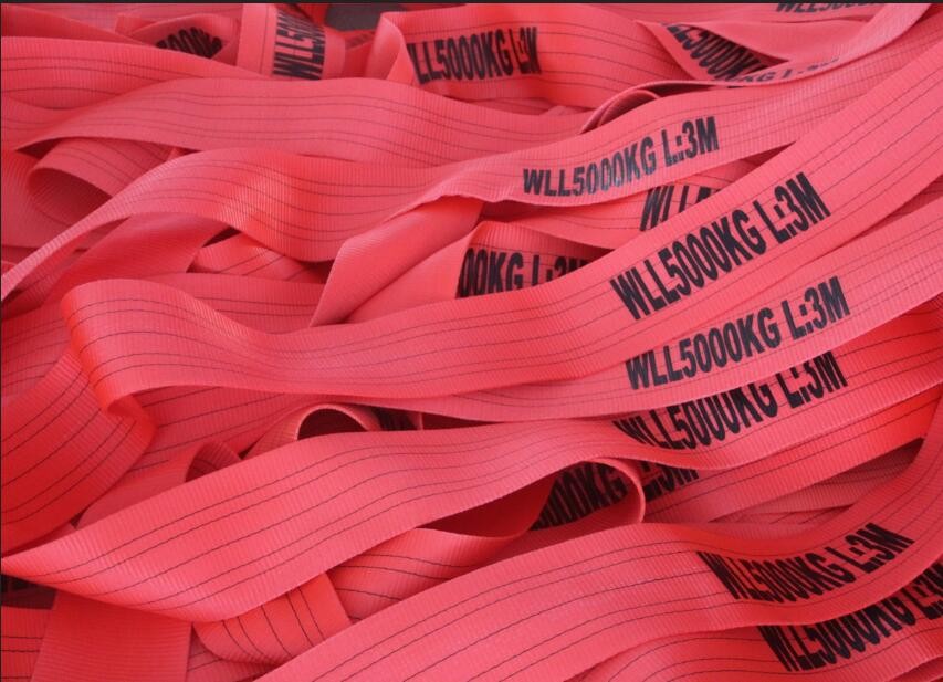 300mm Width 12t Polyester Webbing Roll Flat Pattern